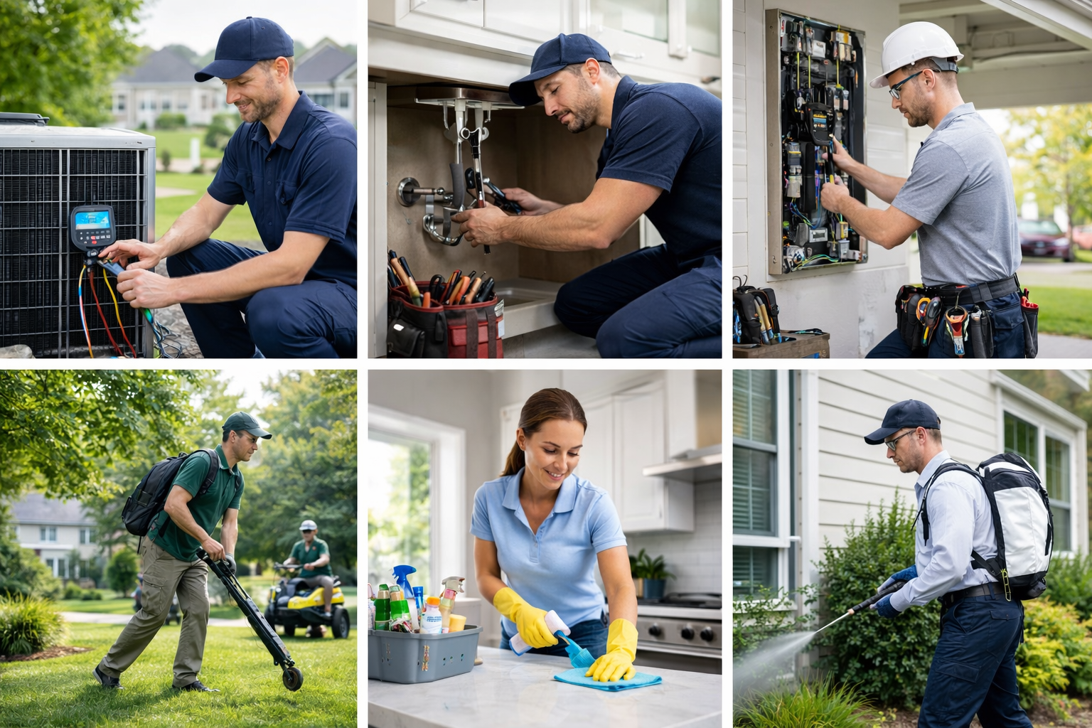 Home service professionals